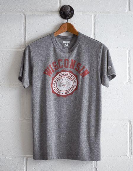 Tailgate Men's Wisconsin Seal T-shirt