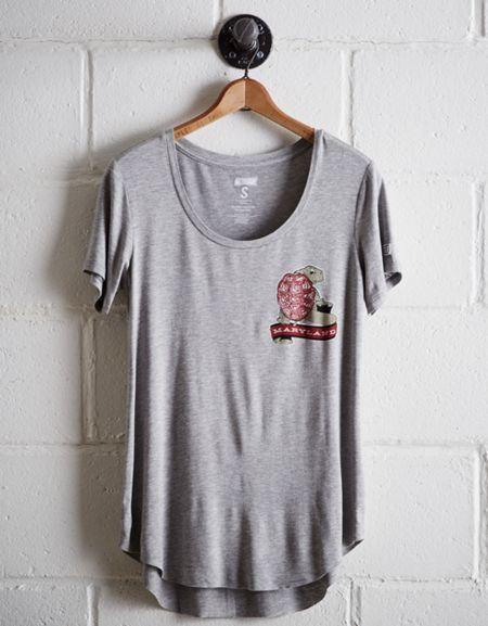 Tailgate Women's Maryland Scoop Neck Tee