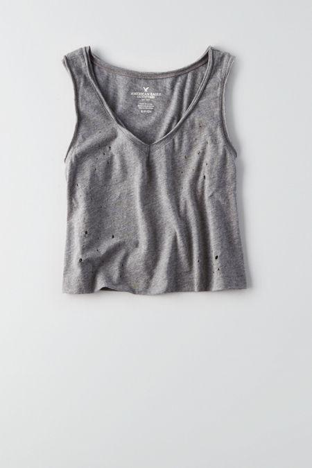 American Eagle Outfitters Ae Cropped Swing T-shirt