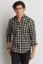 American Eagle Outfitters Ae Plaid Button Down Shirt