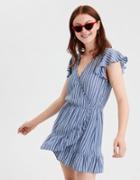 American Eagle Outfitters Ae Ruffle Wrap Front Romper