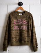 Tailgate Women's Alabama Camo Fleece Sweatshirt