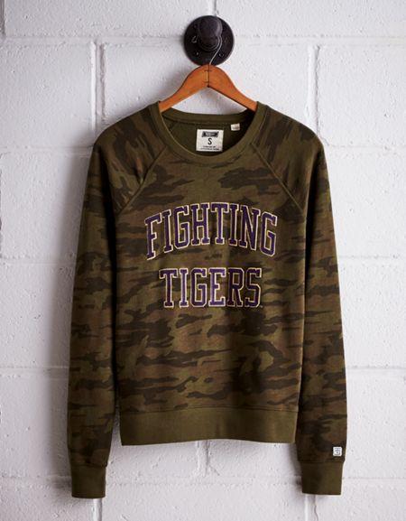 Tailgate Women's Lsu Camo Fleece Sweatshirt
