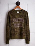 Tailgate Women's Lsu Camo Fleece Sweatshirt