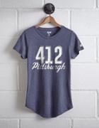 Tailgate Women's Pittsburgh 412 T-shirt