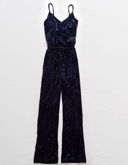 Aerie Velvet Jumpsuit