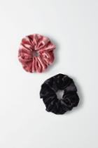 American Eagle Outfitters Ae Velvet Scrunchie Duo