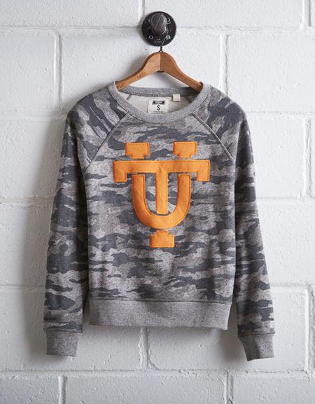 Tailgate Women's Tennessee Camo Sweatshirt