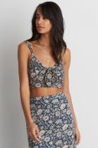 American Eagle Outfitters Ae Cross Back Crop Top