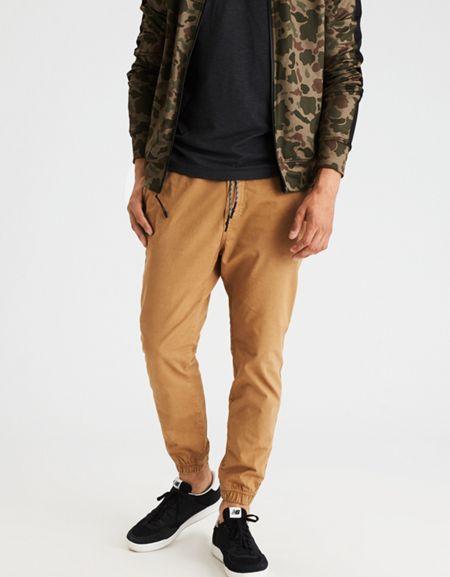 American Eagle Outfitters Ae Ne(x)t Level Khaki Jogger