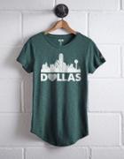 Tailgate Women's Dallas Skyline T-shirt