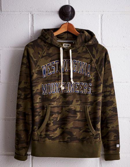 Tailgate Men's West Virginia Camo Hoodie