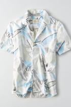 American Eagle Outfitters Ae Toucan Print Short Sleeve Shirt