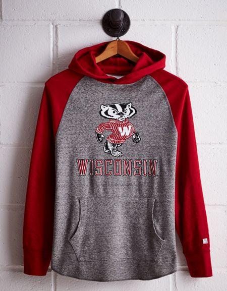 Tailgate Men's Wisconsin Thermal Hoodie