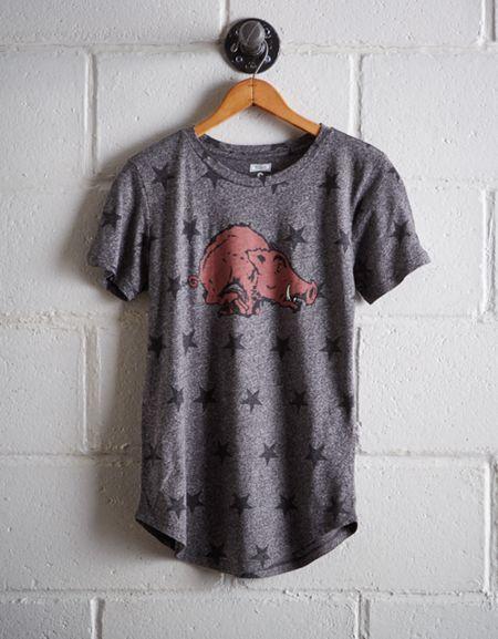 Tailgate Women's Arkansas Star T-shirt