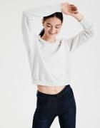 American Eagle Outfitters Ae Ahhmazingly Soft Cinched Crew Neck Sweatshirt