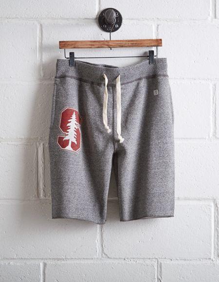 Tailgate Men's Stanford Cardinal Cut-off Fleece Short