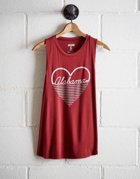 Tailgate Women's Alabama Heart Tank