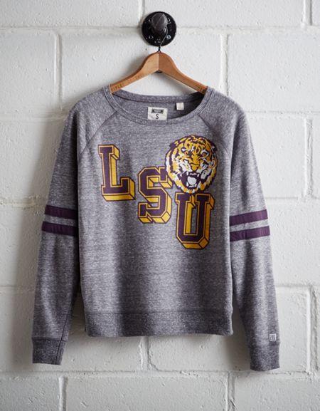 Tailgate Women's Lsu Tigers Fleece Sweatshirt