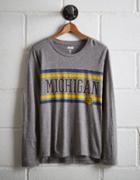 Tailgate Women's Michigan Long Sleeve T-shirt
