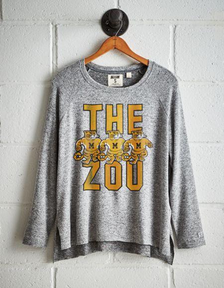 Tailgate Women's Missouri Plush Tee