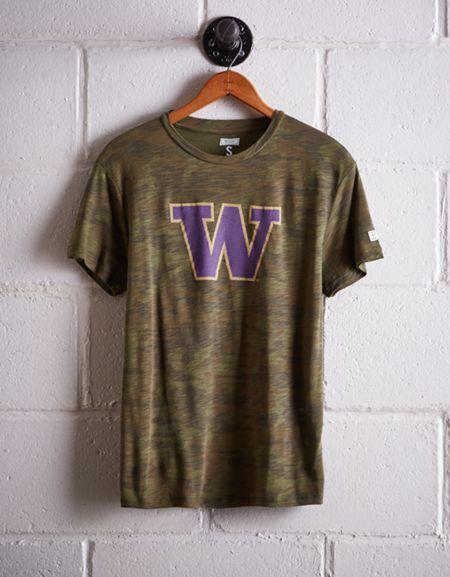 Tailgate Women's Washington Camo Boyfriend Tee