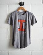 Tailgate Women's Illinois Foil Star T-shirt