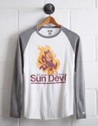 Tailgate Men's Asu Sun Devils Baseball Shirt