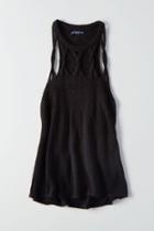 American Eagle Outfitters Ae Twisted Cage-front Sweater Tank