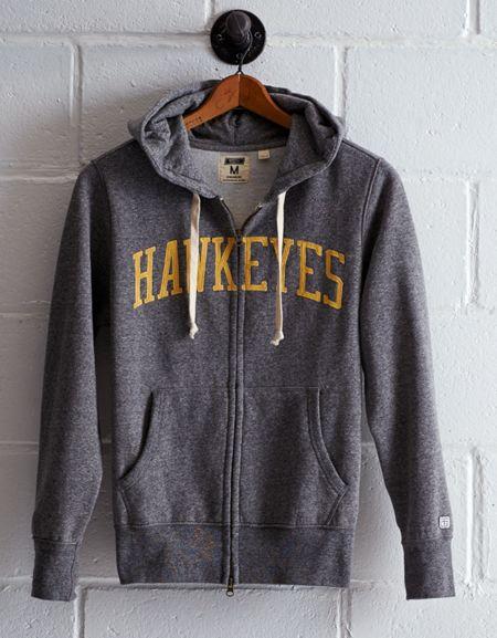 Tailgate Men's Iowa Zip Hoodie