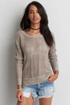 American Eagle Outfitters Ae Open Back Sweater