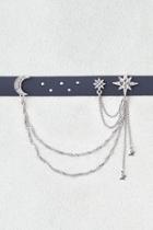 American Eagle Outfitters Ae Star & Moon Charms Choker