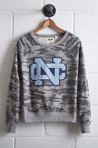 Tailgate Women's Unc Camo Sweatshirt