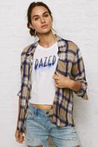 American Eagle Outfitters Don't Ask Why Plaid Shirt