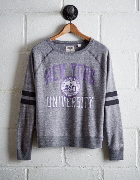 Tailgate Women's Nyu Varsity Sweatshirt