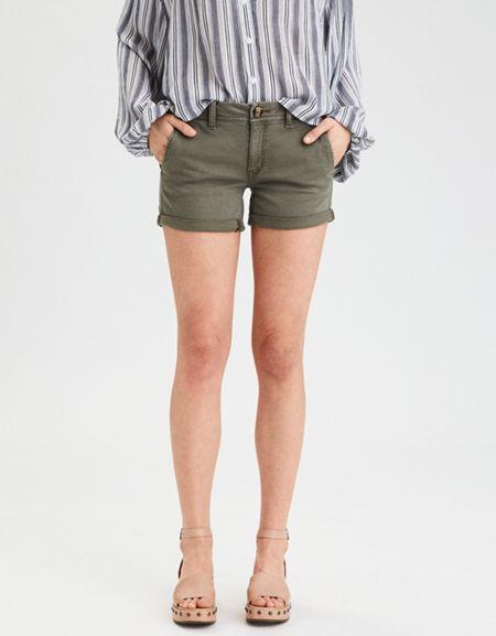 American Eagle Outfitters Ae Khaki Midi
