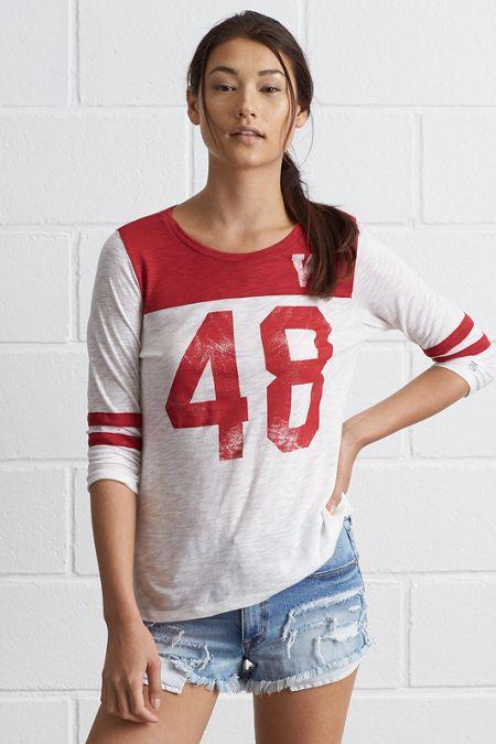 Tailgate Wisconsin 3/4 Sleeve Jersey