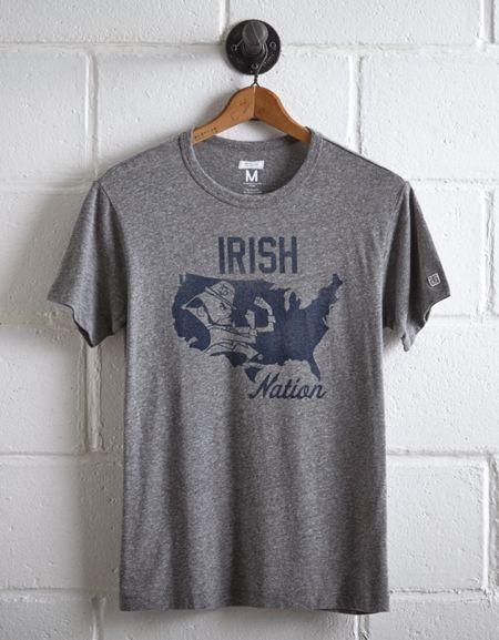 Tailgate Men's Notre Dame Irish Nation T-shirt