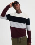 American Eagle Outfitters Ae Colorblock Crewneck Sweater
