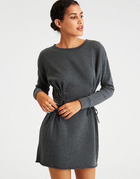 American Eagle Outfitters Ae Active Corset Detail Dress