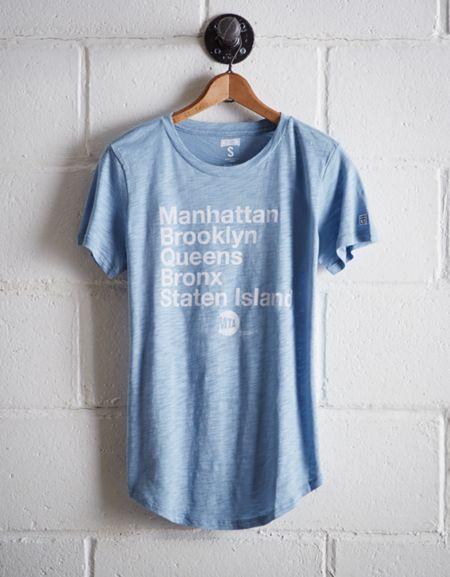 Tailgate Women's Nyc Five Boroughs T-shirt