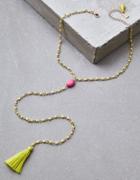 American Eagle Outfitters Ae Colored Seed Bead Y Necklace