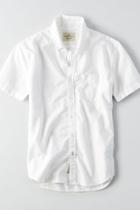 American Eagle Outfitters Ae Short Sleeve Oxford Shirt