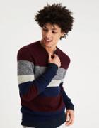 American Eagle Outfitters Ae Striped Crew Neck Sweater