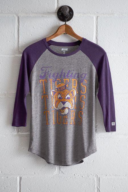 Tailgate Women's Lsu Tigers Raglan