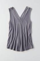 American Eagle Outfitters Ae Strappy V-neck Tank