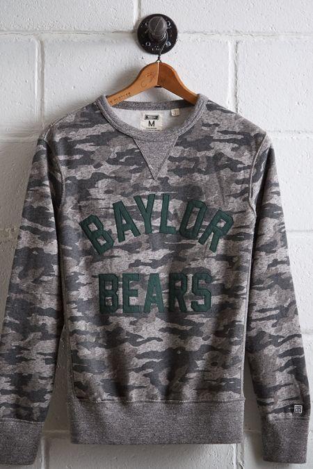 Tailgate Baylor Bears Camo Sweatshirt