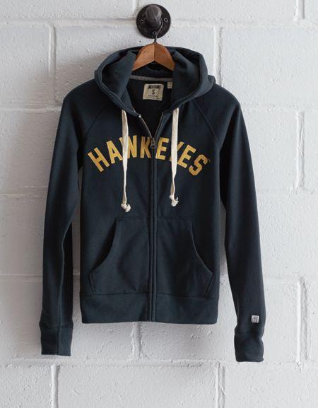 Tailgate Women's Iowa Zip Hoodie