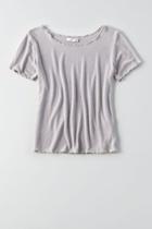 American Eagle Outfitters Don't Ask Why Scoop Neck T-shirt