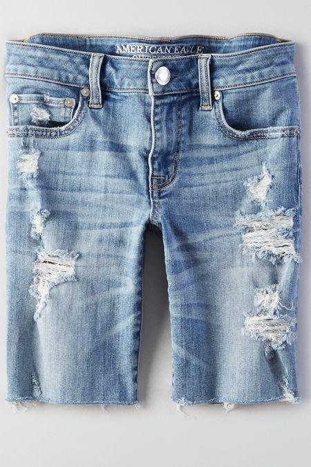 American Eagle Outfitters Ae Denim X Skinny Bermuda Short